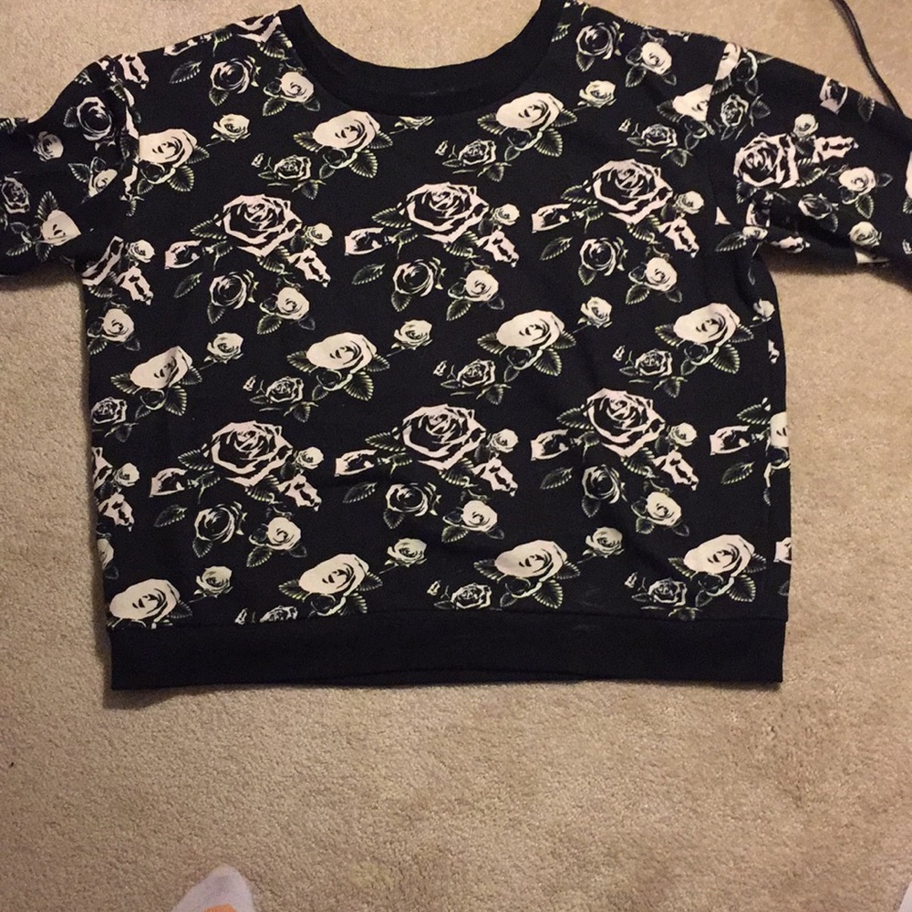 Metal Mulisha long sleeve rose top